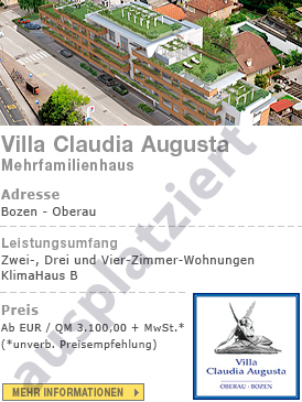 Bozen Villa Claudia Augusta