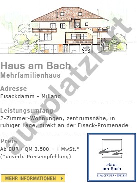 Brixen Haus am Bach